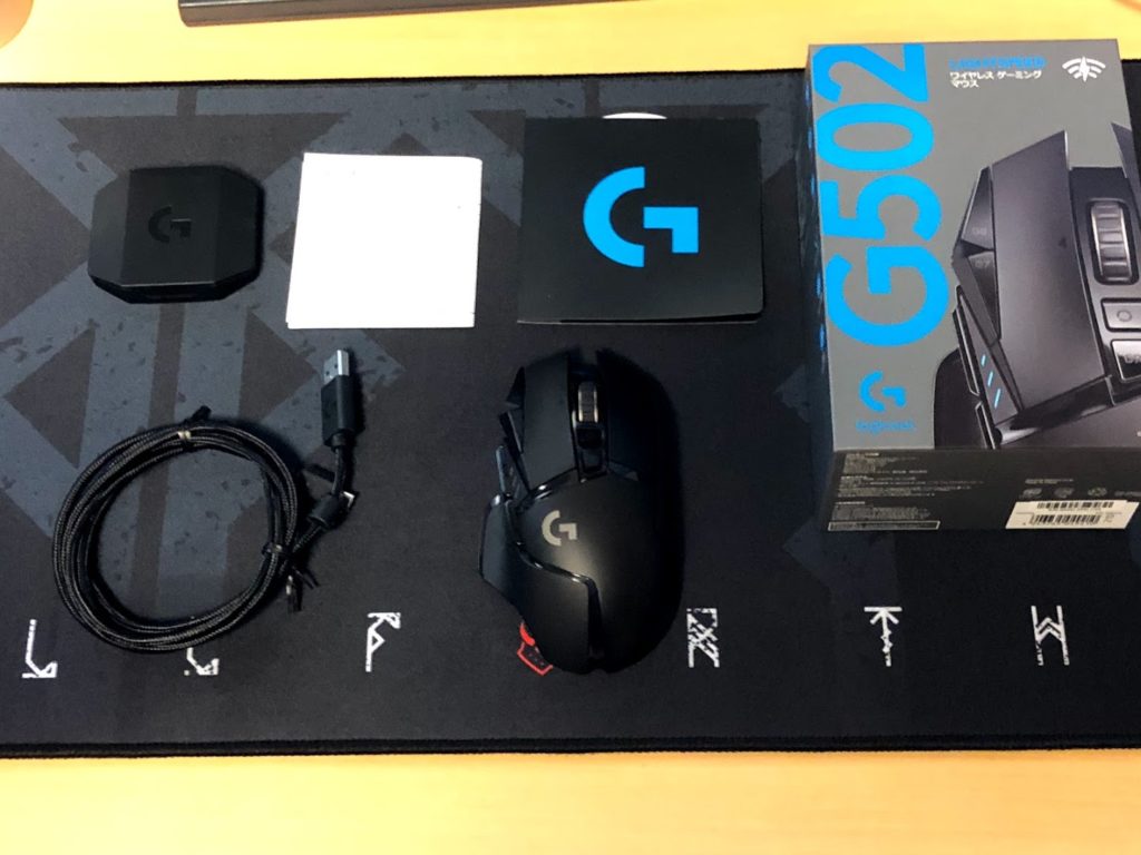 G502WL付属品